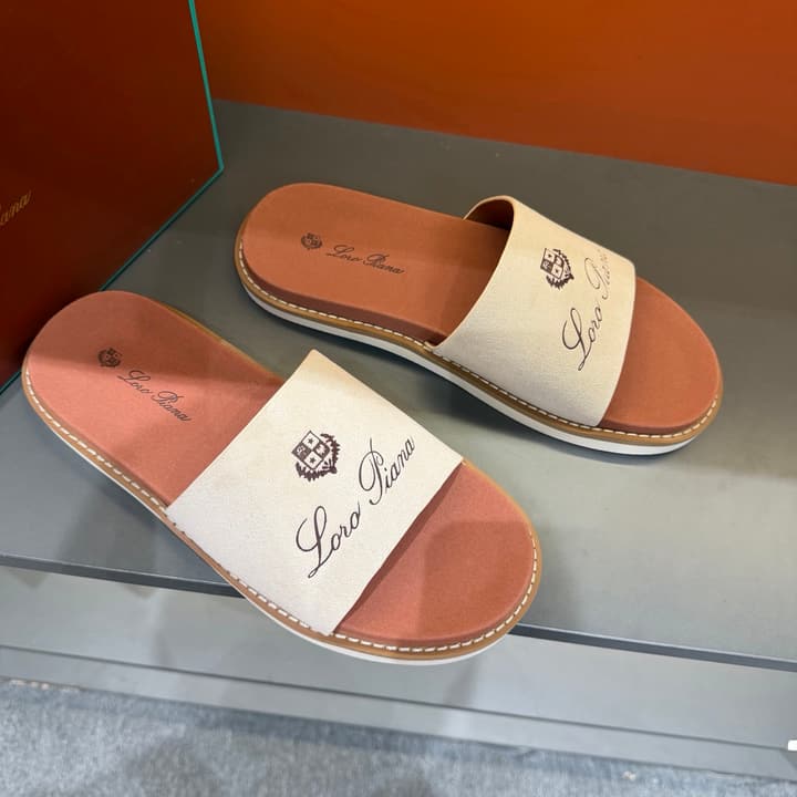 Loro Piana Summer Walk Crisscross Mules
