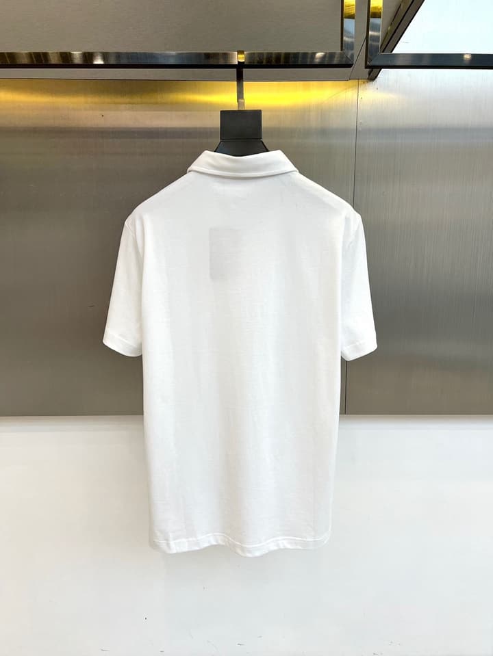 Loro Piana Classic Cotton Polo Shirt – 2026 Spring/Summer Collection in Classic Black