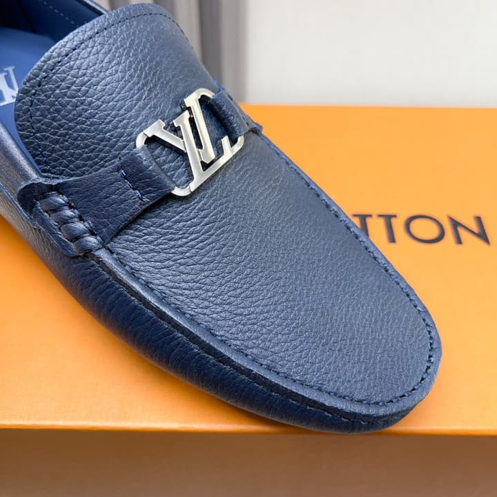 Louis Vuitton Monte Carlo Moccasin Loafers in Black Smooth Leather