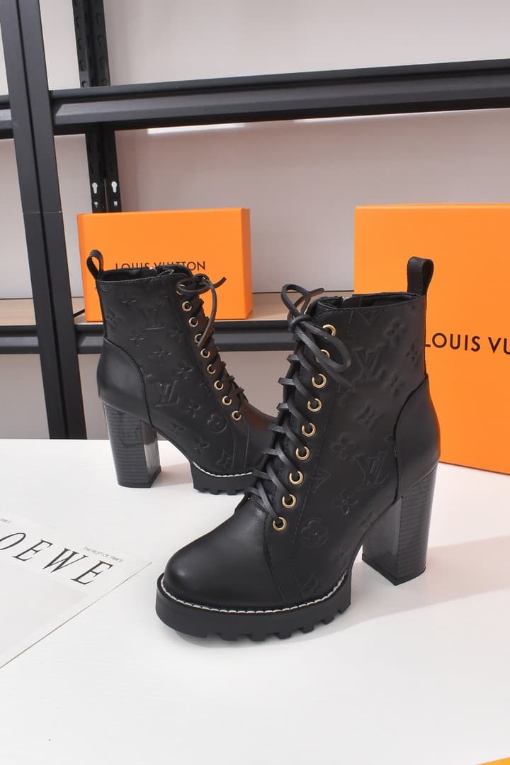 Louis Vuitton Classic High-Heeled Martin Boots
