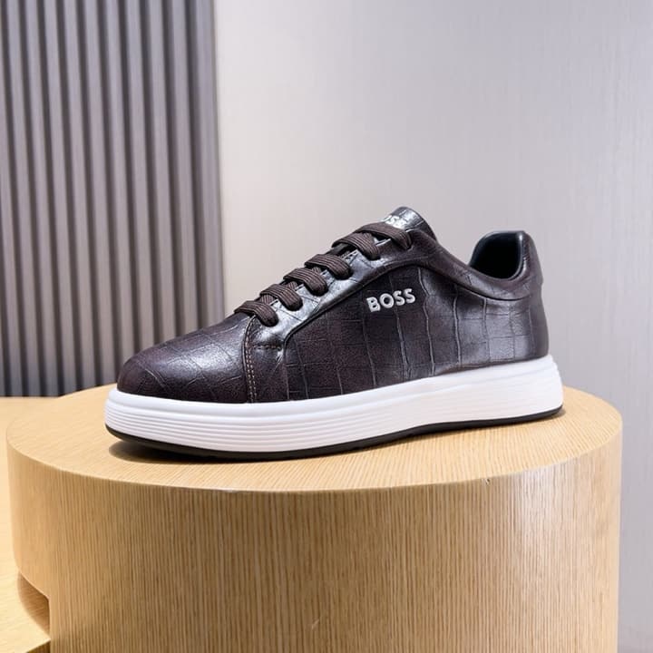 Boss Classic Leather Driving Shoes