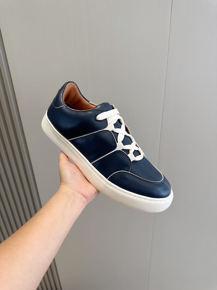 Zegna Tiziano Couture Sneakers in Black With Matching Laces