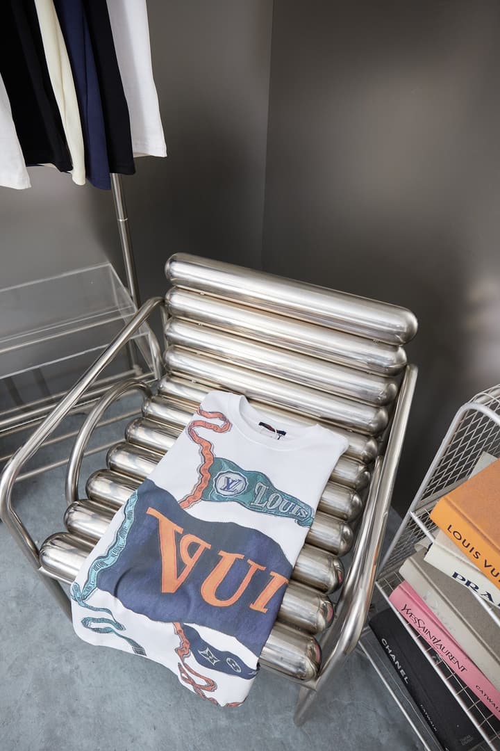 Louis Vuitton Digital Flag T-Shirt – 26SS Early Spring Collection in White
