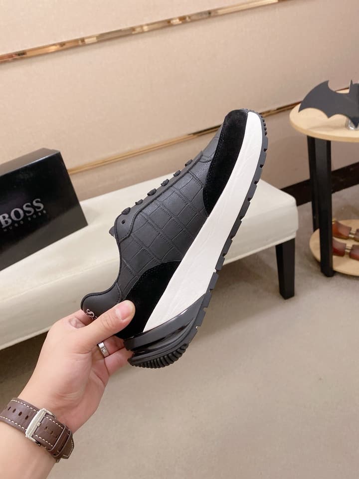 Boss Latest Casual Men's Sneakers in Dark Gray