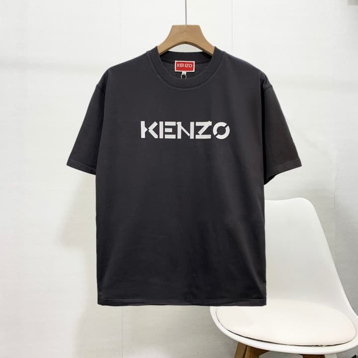 Kenzo Classic Crewneck T-Shirt – 2024 Collection in Classic Black