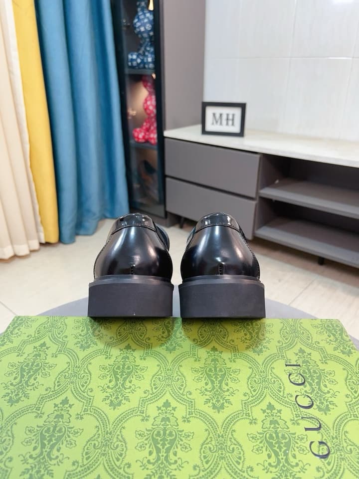 Gucci Men's Formal Leather Shoes – New Collection