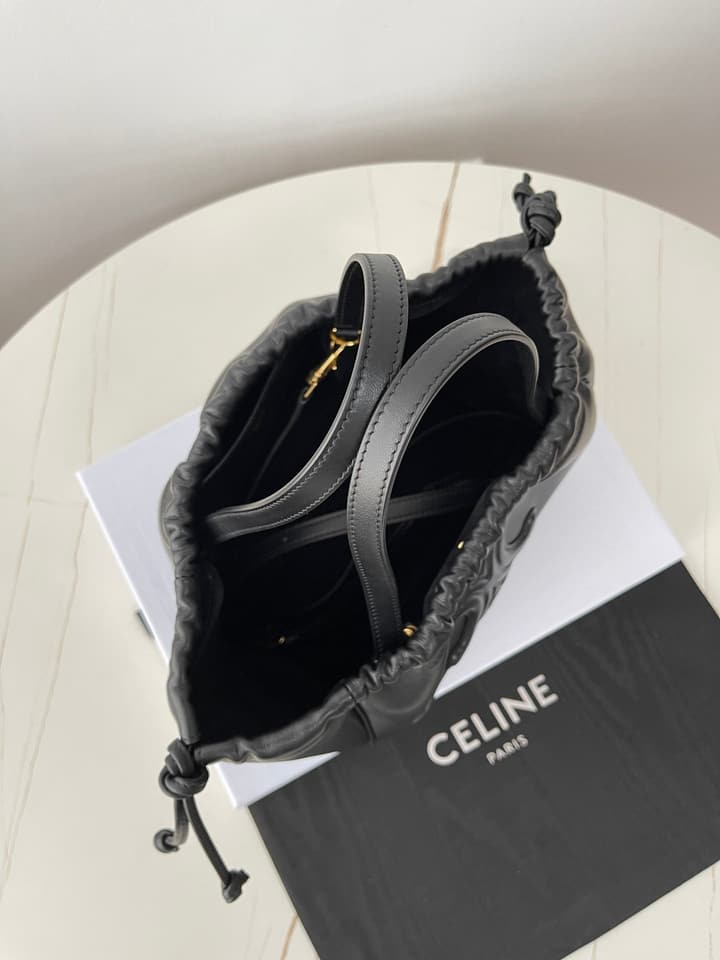 Celine Mini Cuir Cabas Triomphe Tote Bag – 2024SS in Beige