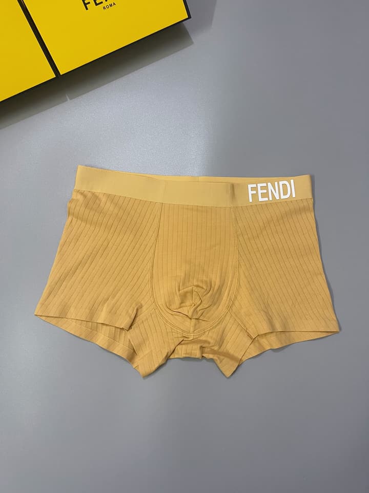 Fendi Men's Seamless Cotton Underwear Set