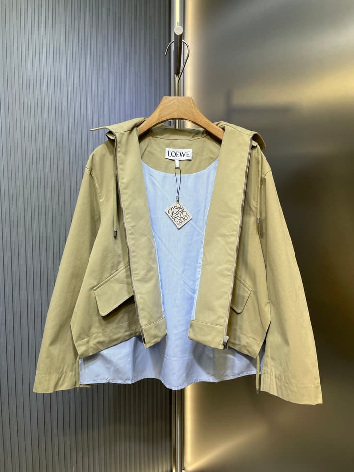 Loewe Cotton Hooded Parka – 25FW