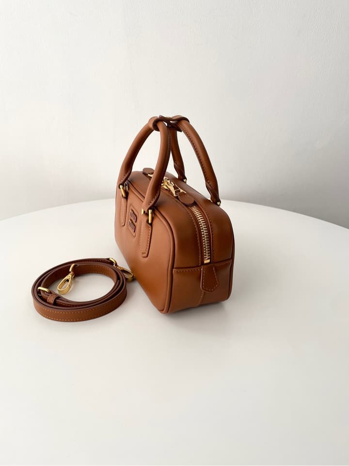 Miu Miu Bowling Bag in Black