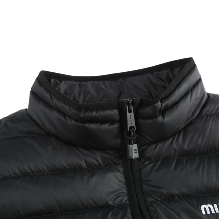 Miu Miu Down Vest – 25SS in Black
