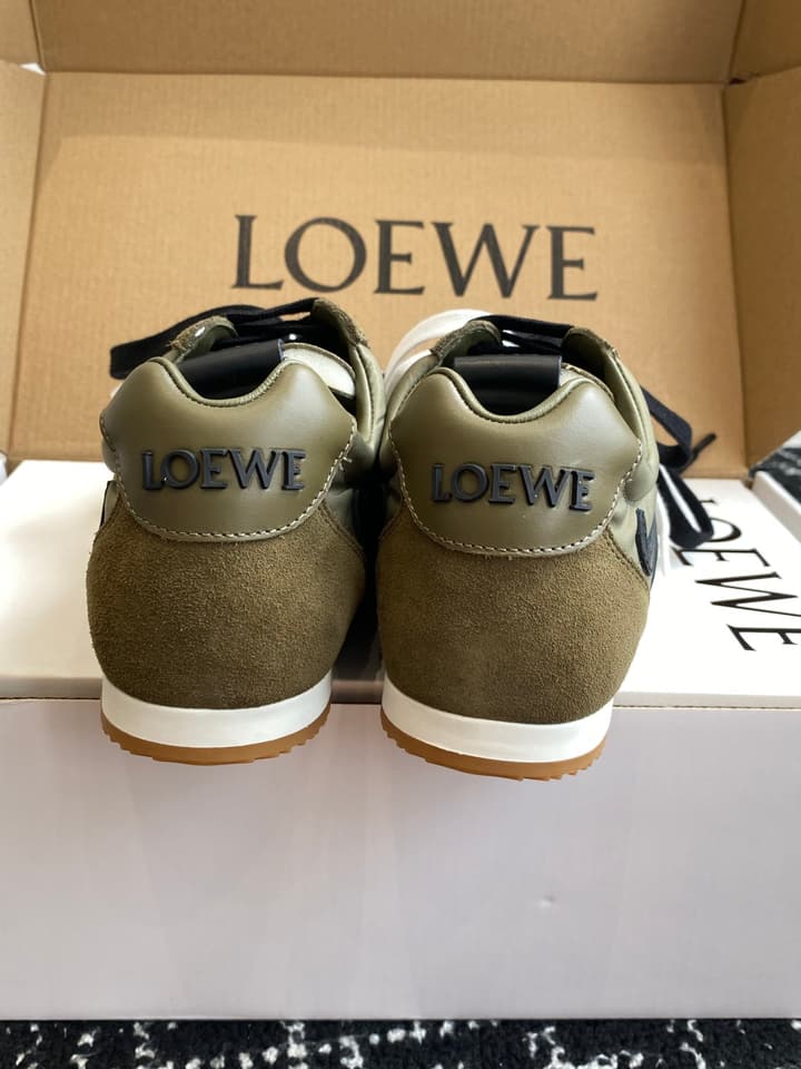 Loewe Ballet Runner Sneakers – 2025 Paris Fashion Week in Brown