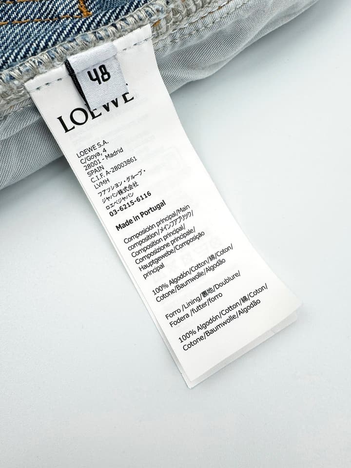 Loewe Anagram Denim Jeans