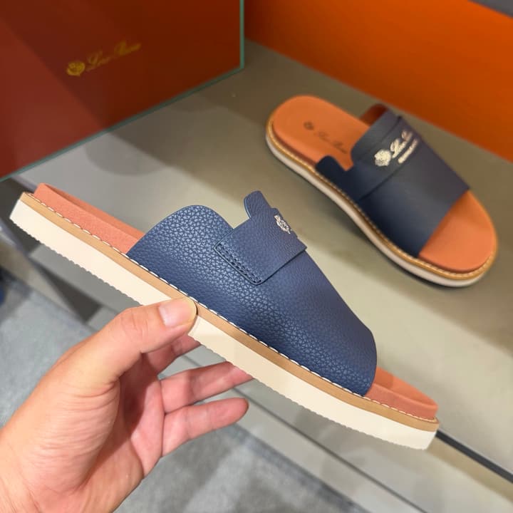 Loro Piana Summer Walk Crisscross Mules