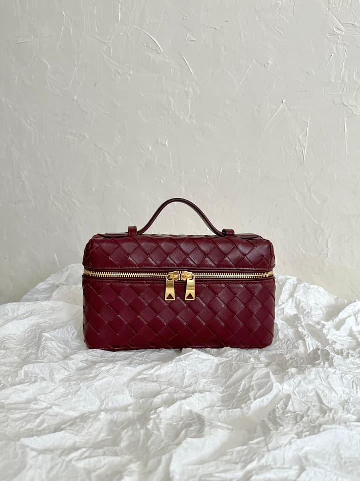 Bottega Veneta Vanity Woven Box Bag