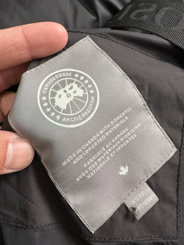 Canada Goose Black Label Puffer Jacket in Black