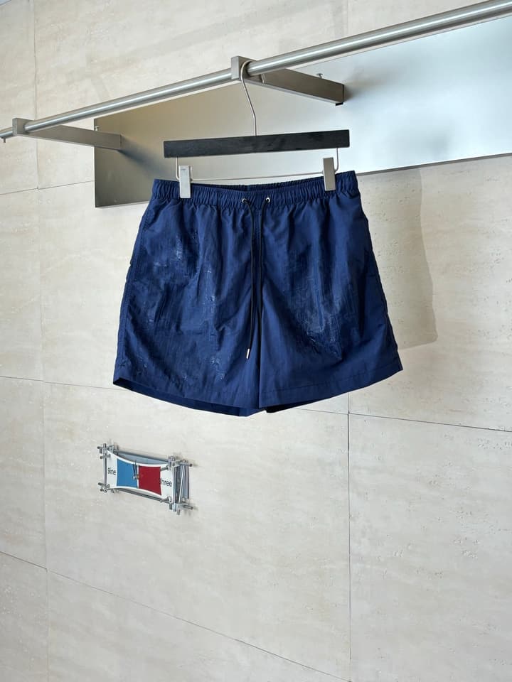 Hermès H Monogram Water-Sensitive Swim Trunks – Spring/Summer Collection in Black