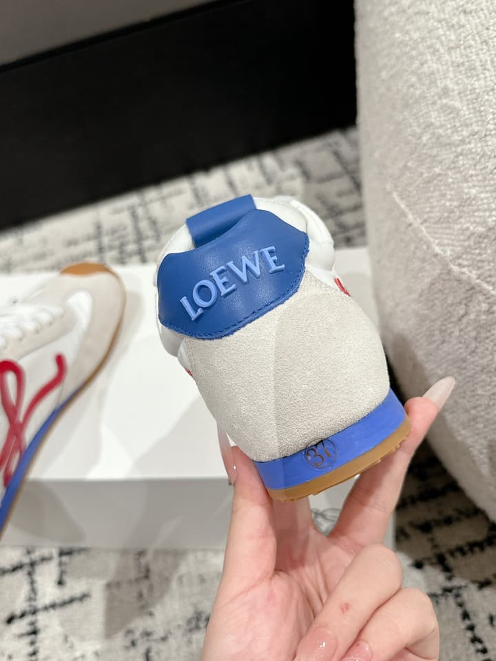 Loewe Ballet Runner 2.0 Sneakers – 2025 Runway Collection in Black