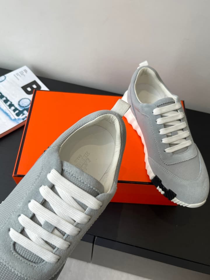 Hermès Classic Couple's Casual Sneakers in Black