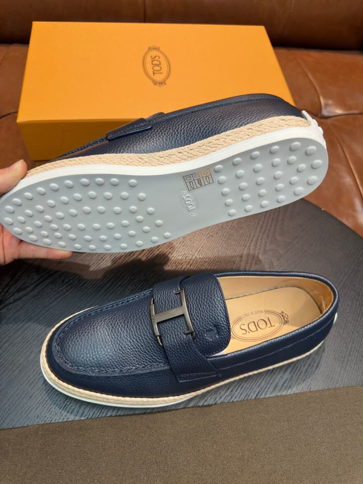 Tod's Gommino Calfskin Loafers in Assorted Loafers Display