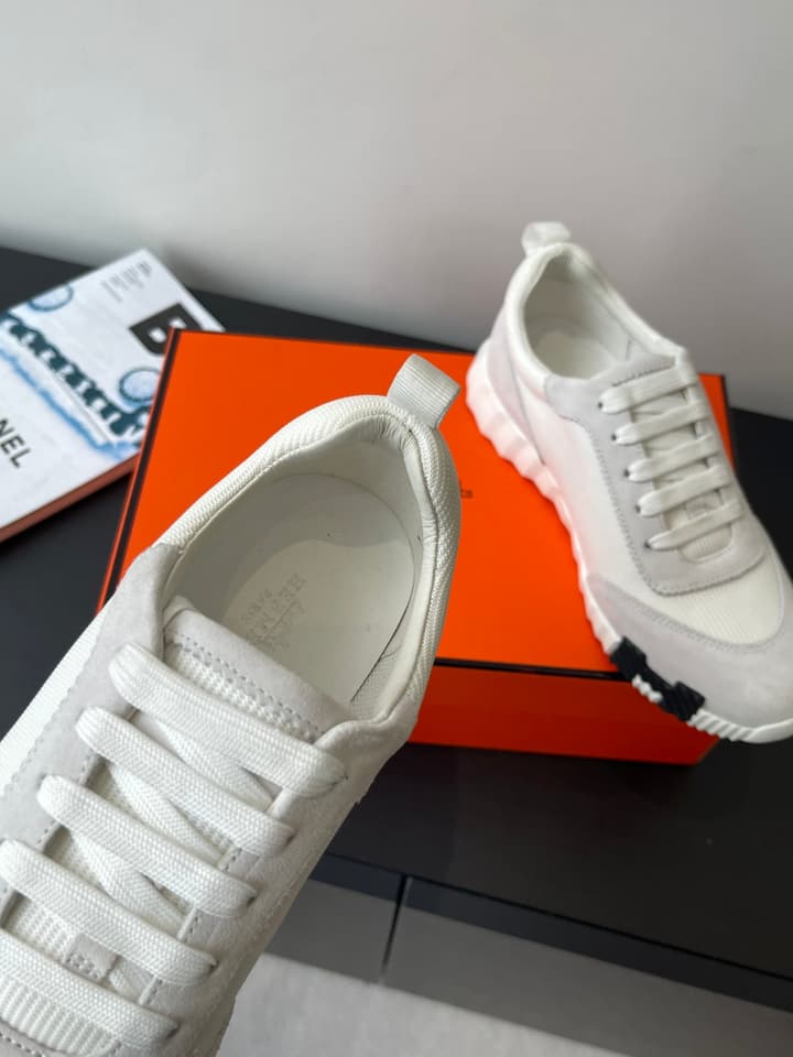 Hermès Classic Couple's Casual Sneakers in Black