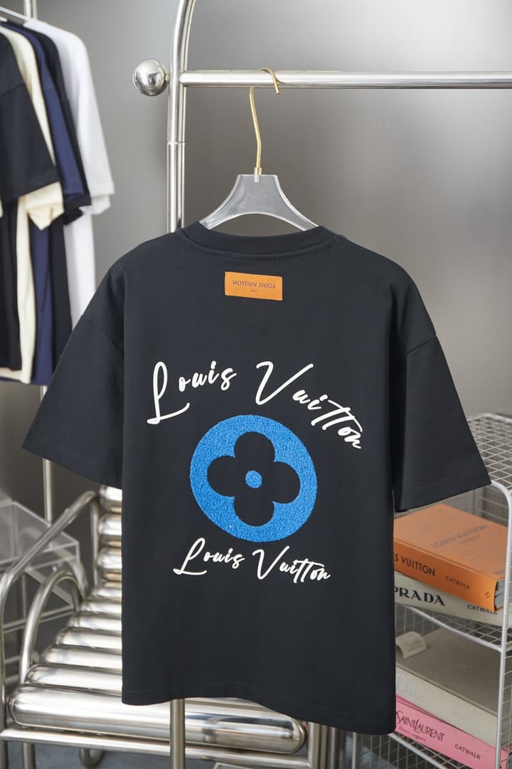 Louis Vuitton Terry Patch Clover T-Shirt – 25SS in Black