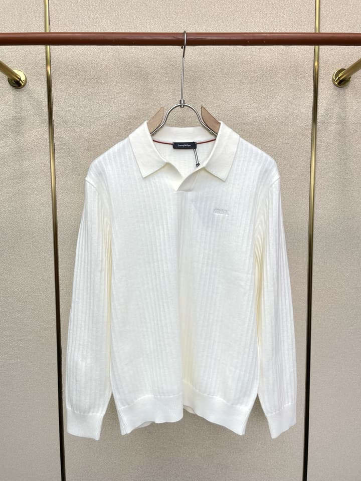 Zegna Men's Casual Knit Sweater