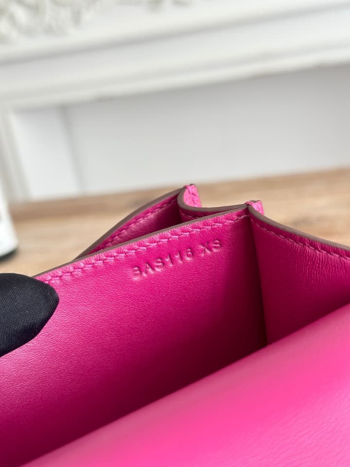 Hermès Constance Bag – Rose Purple Epsom Leather in Pink With Gold Hardware