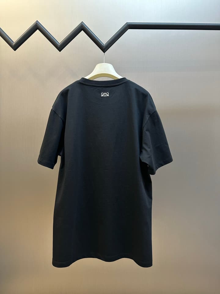 Loewe Anniversary Monster Crewneck T-Shirt in Black