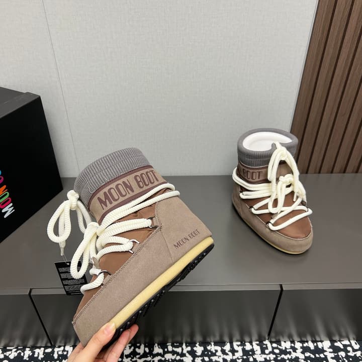 Moon Boot 2024 Autumn/Winter Cute Snow Boots in Cream