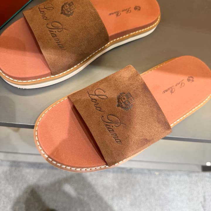 Loro Piana Summer Walk Crisscross Mules
