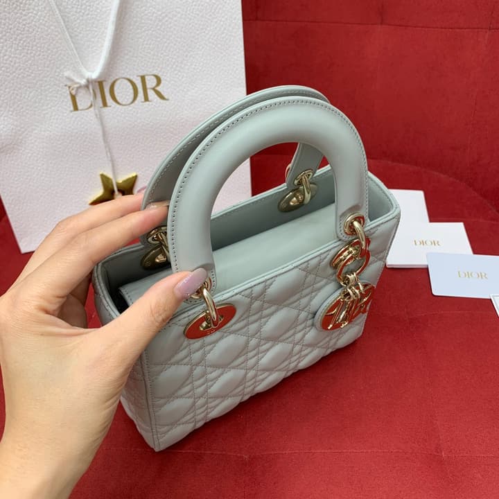 Dior Lady Dior Cannage Shoulder Bag