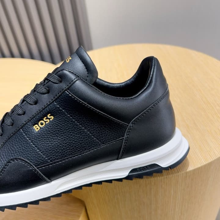 Boss Classic Driving Shoes in Black