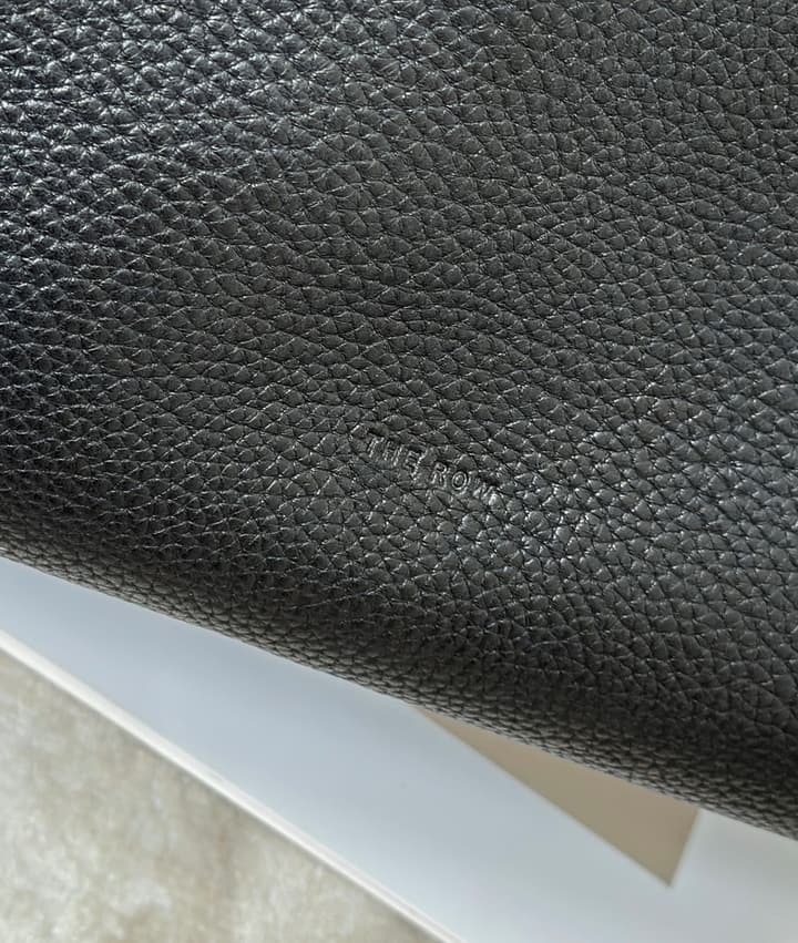 The Row Agnes 15 Leather Bowling Bag