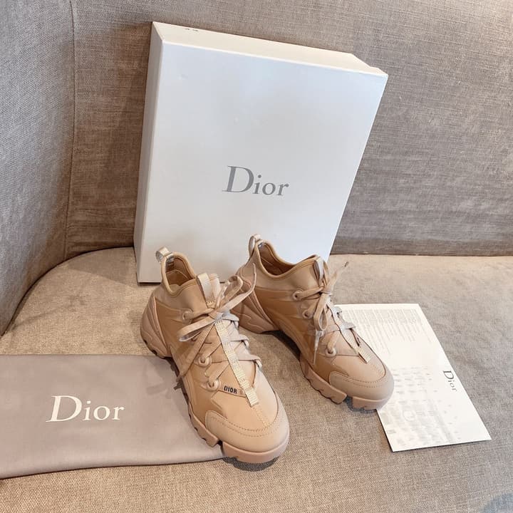 Dior Crusie J'DIOR Chunky Sneakers – 2020 Spring Collection in Black Knit