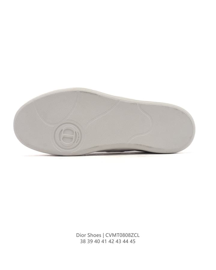 Dior Men's White Thick-Soled Sneakers – 25SS