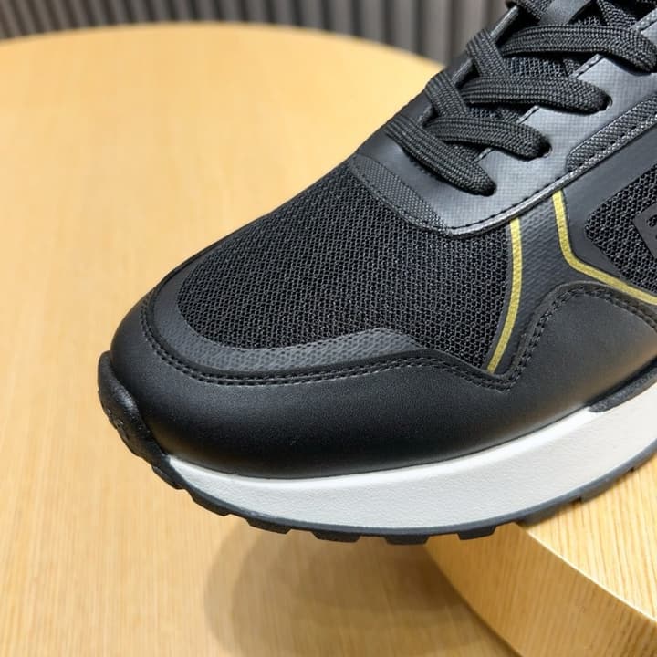 Boss Men's Luxury Sport Sneakers in Black