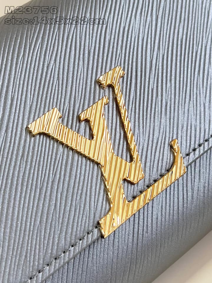 Louis Vuitton Pochette Louise Chain Bag in Beige