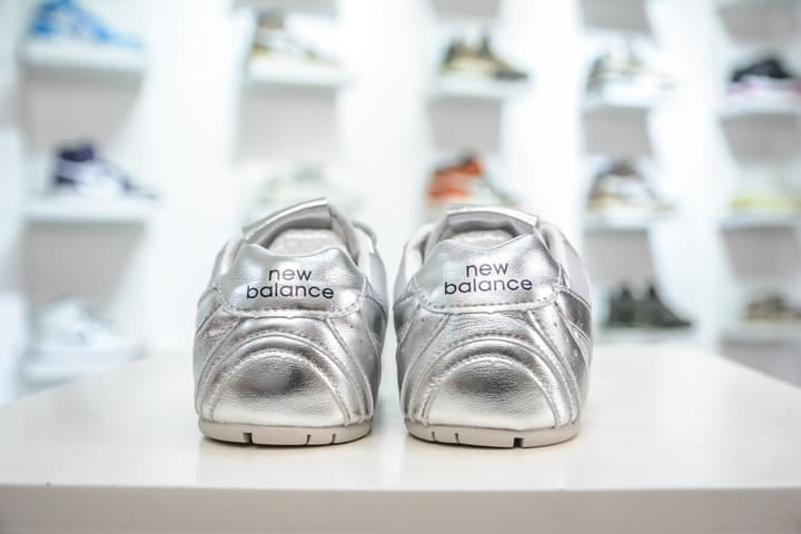 Miu Miu x New Balance MR530 SL Distressed Sneakers in Beige