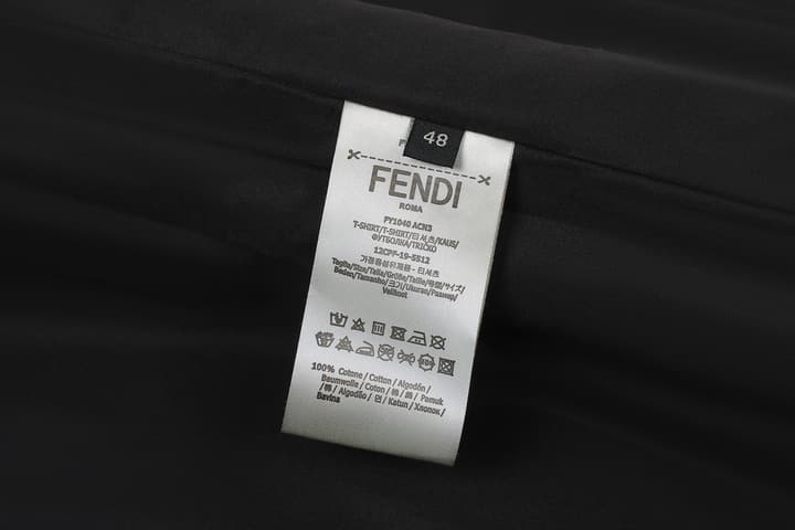 Fendi Stand-Collar Nylon Bomber Jacket in Black Jacquard Bomber Jacket