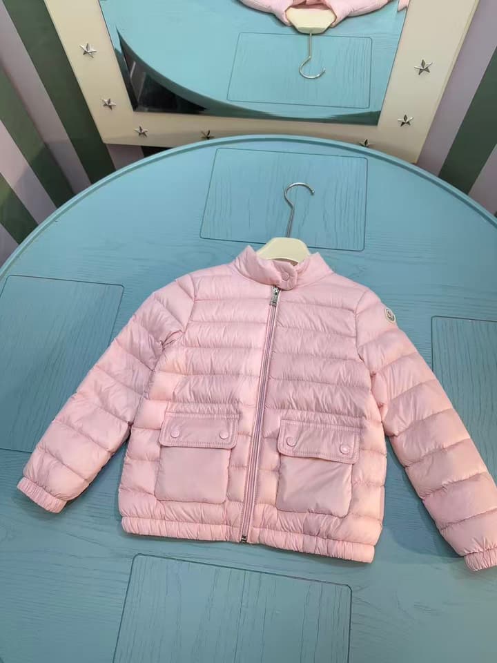 Moncler Kids Down Puffer Jacket – 2025SS/FW in Bright Purple