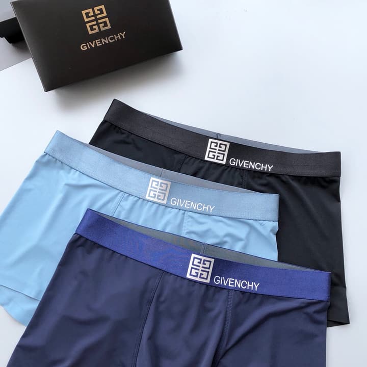 Givenchy Seamless Ice Silk Men's Underwear – Box of 3