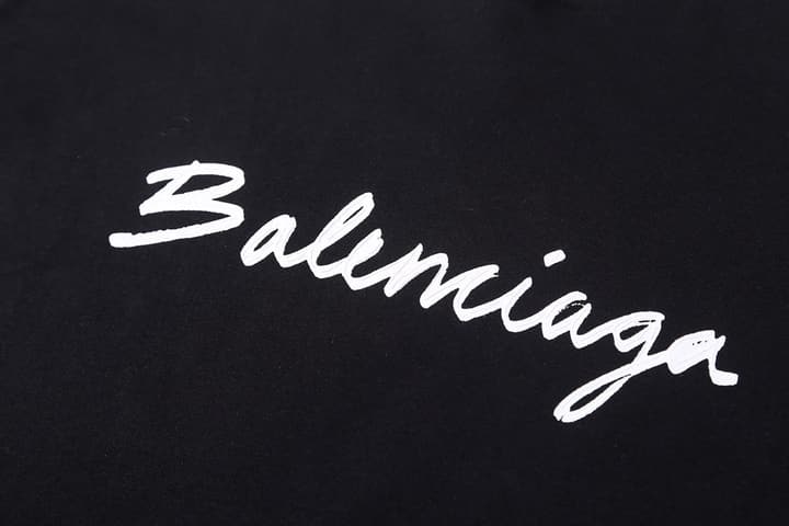 Balenciaga Signature Short-Sleeved T-Shirt – 26SS in Black