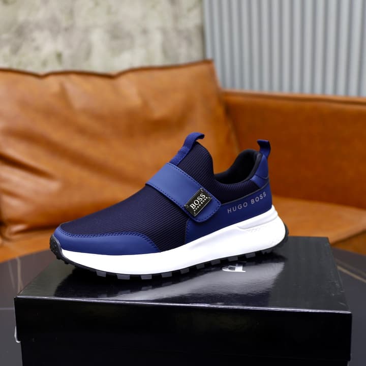 Boss Men's Knit Sport Sneakers
