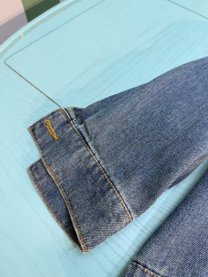 Ralph Lauren Kids Denim Shirt Jacket – 2025SS Collection in Medium Wash Blue Denim