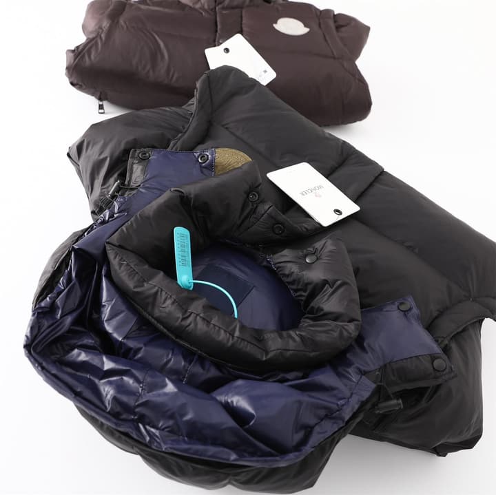 Moncler Cyclone Detachable Down Jacket – 2024FW in Black/Blue