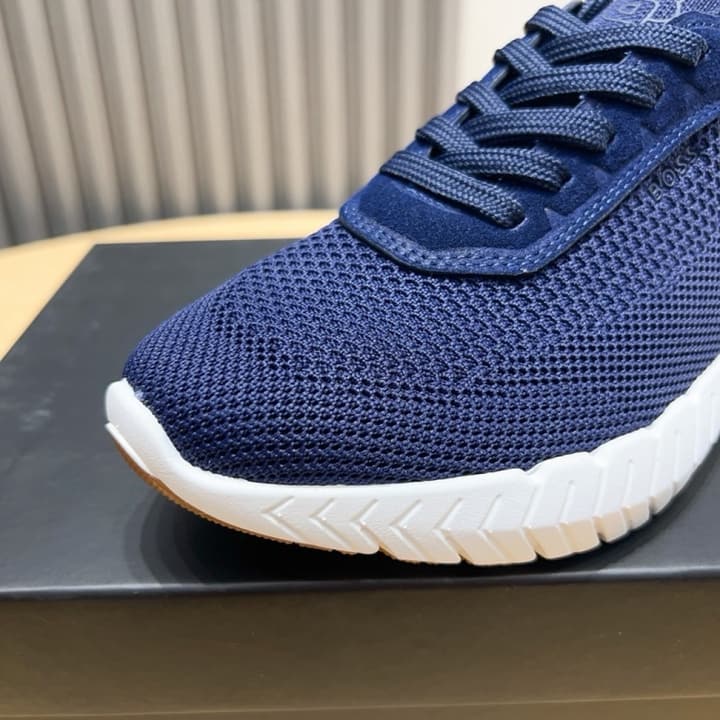 Boss Layered Design Sport Sneakers
