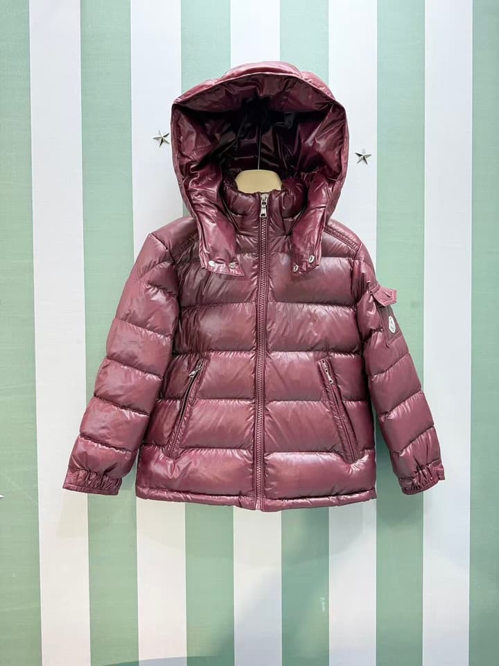 Moncler Kids Puffer Jacket – 2025 Collection in Light Pink