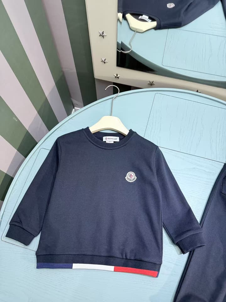 Dolce & Gabbana Baby Two-Piece Tracksuit – Kids Collection – 25SS in Dark Navy Two-piece Set