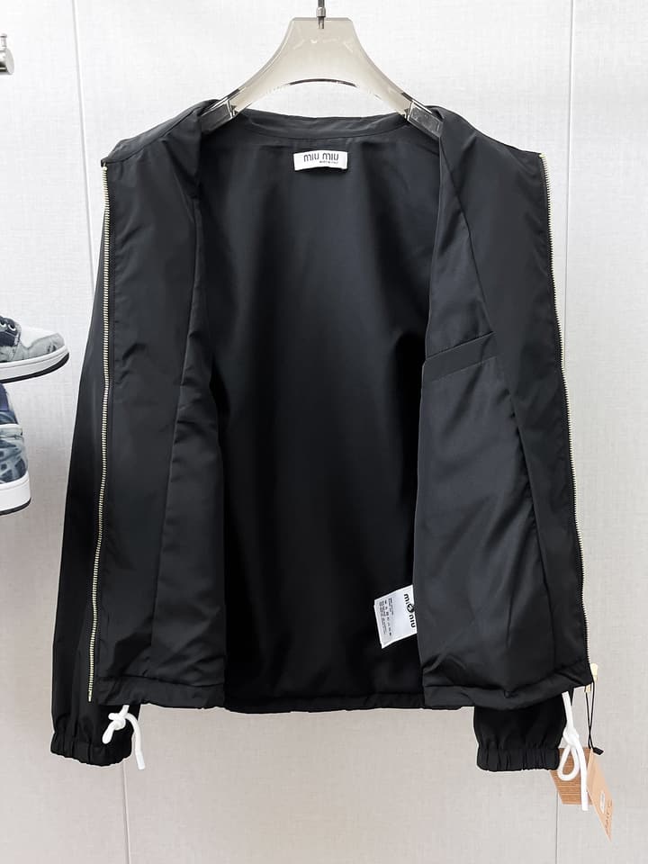 Miu Miu Men's Casual Jacket – 2026SS in Black